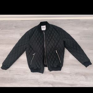 Zara Nylon Quilted Jacket